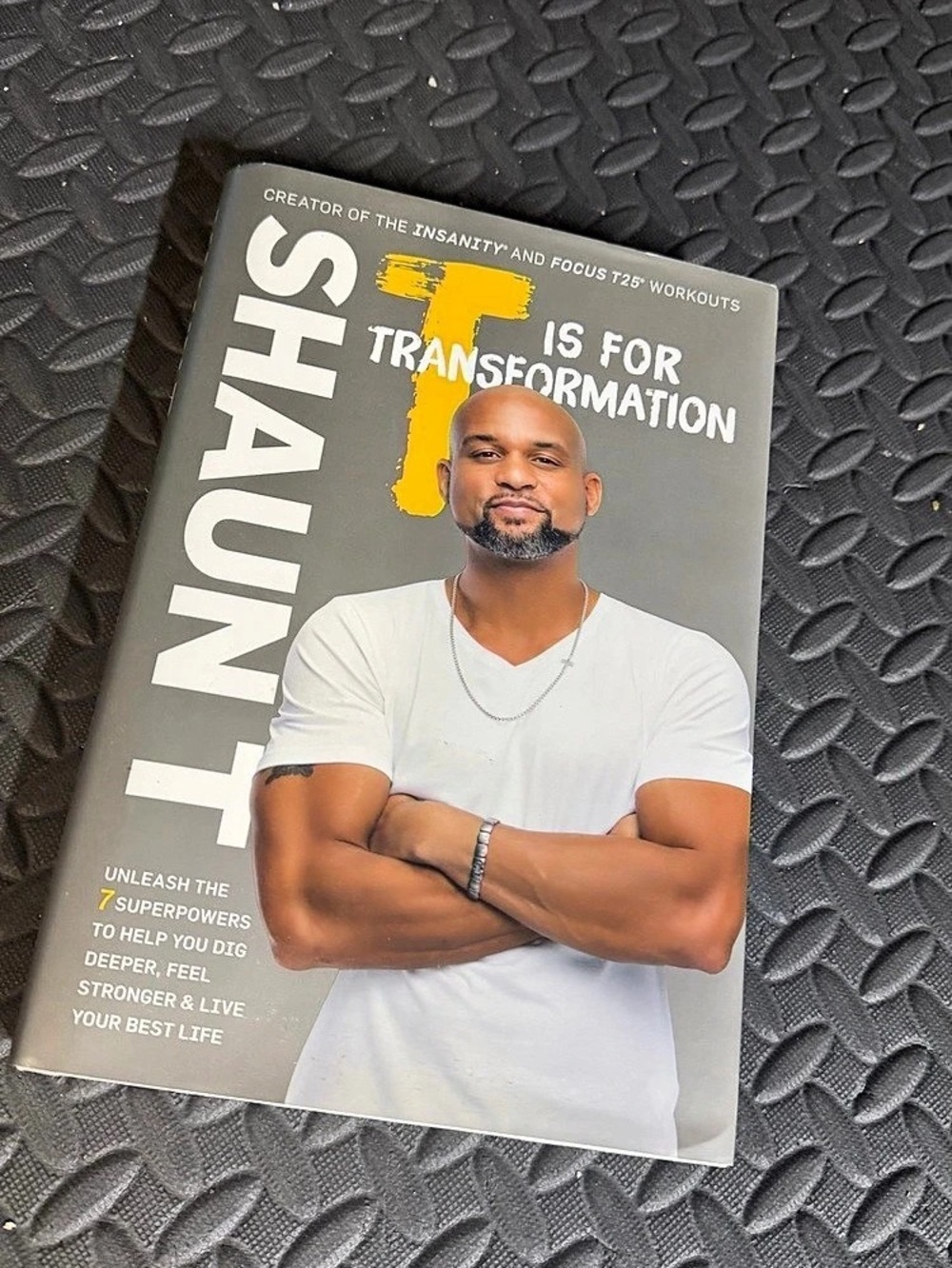 Shaun T Transformation Hardcover Book Signed